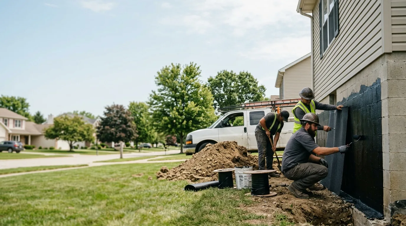 Basement Waterproofing in Martinsville, IN near me